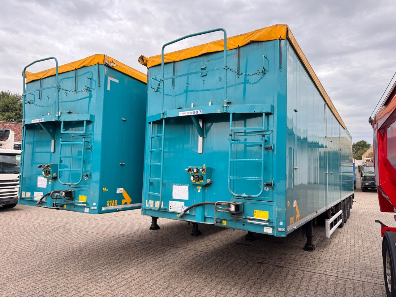 Stas S 300 ZX Walkingfloor Schubboden 2 x Vorhanden - Med walking floor semitrailer: bilde 3 Stas S 300 ZX Walkingfloor Schubboden 2 x Vorhanden - Med walking floor semitrailer: bilde 3