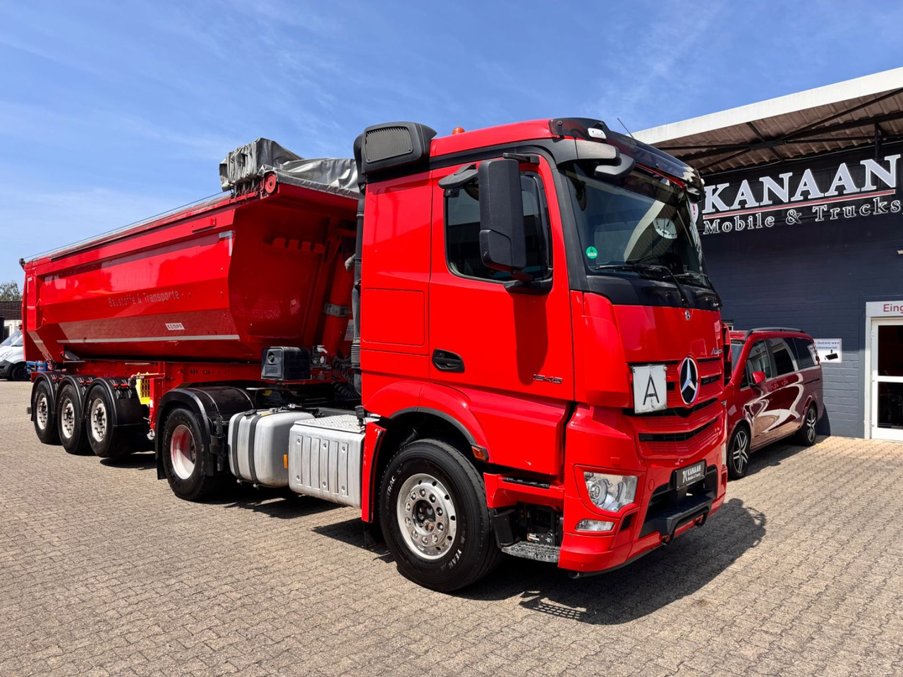 Mercedes-Benz 1846 Actros LS Kipphydraulik Alcoa - Trekkvogn: bilde 1 Mercedes-Benz 1846 Actros LS Kipphydraulik Alcoa - Trekkvogn: bilde 1