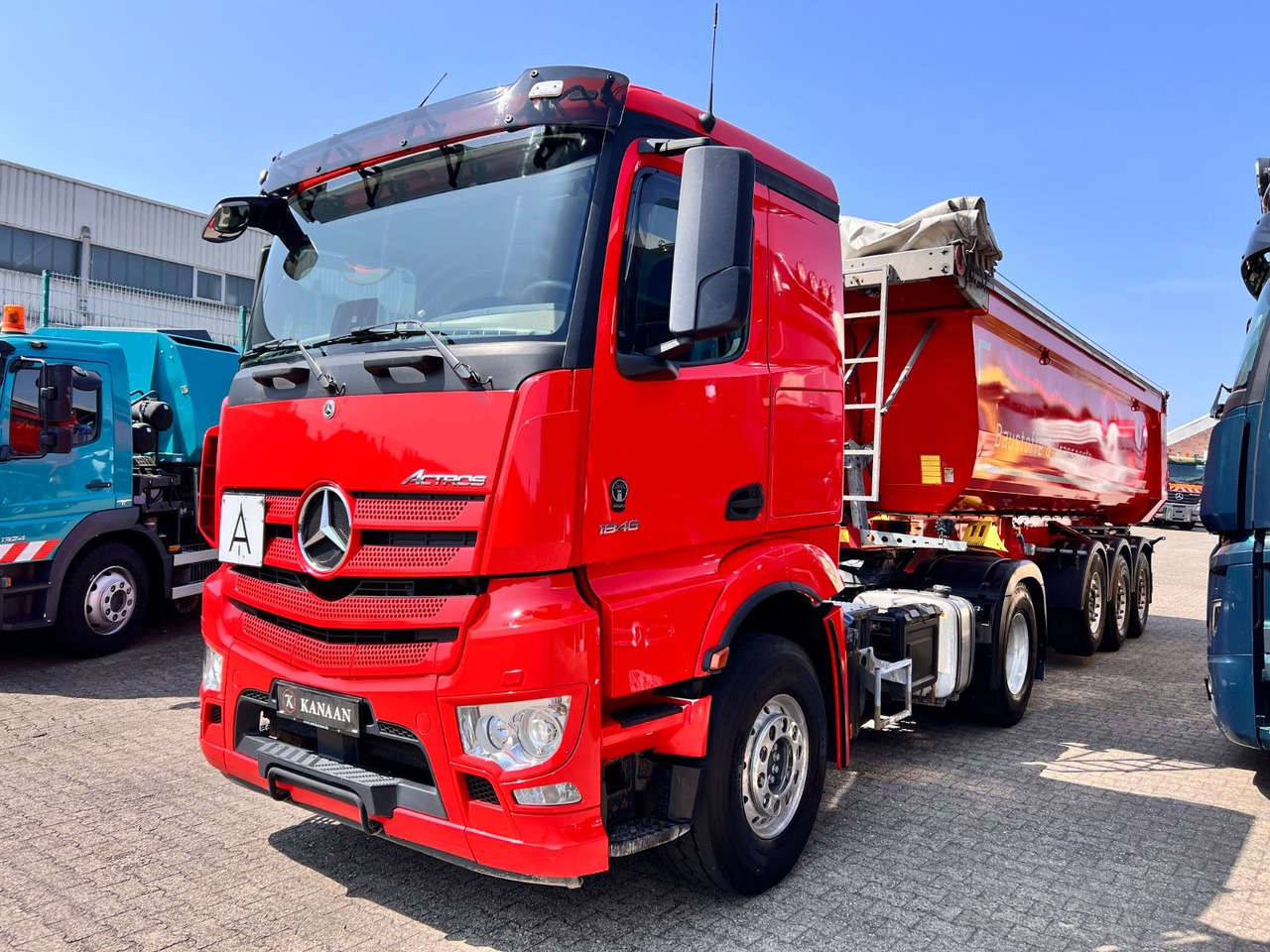 Mercedes-Benz 1846 LS Actros 5 4x2 Kipphydraulik - Trekkvogn: bilde 2 Mercedes-Benz 1846 LS Actros 5 4x2 Kipphydraulik - Trekkvogn: bilde 2