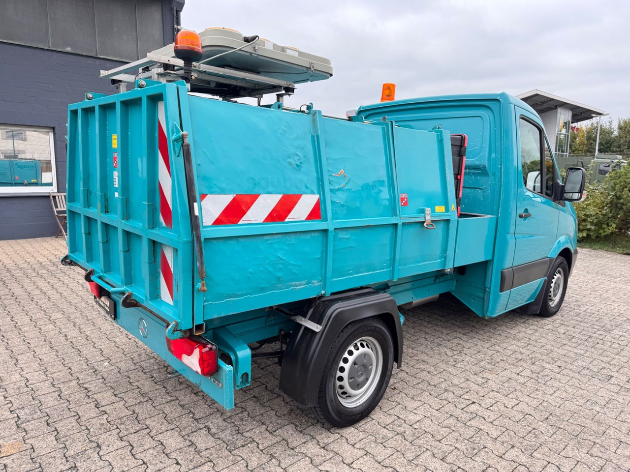 Mercedes-Benz 313 CDI Sprinter II Bertsche Müllwagen Tafel - Varebil: bilde 5 Mercedes-Benz 313 CDI Sprinter II Bertsche Müllwagen Tafel - Varebil: bilde 5