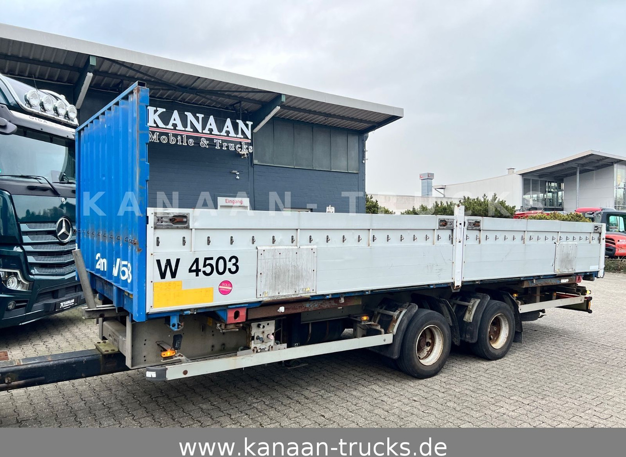Wecon AWZ 218 LZ Tandem BDF Pritsche - Container-transport/ Vekselflak tilhenger: bilde 1 Wecon AWZ 218 LZ Tandem BDF Pritsche - Container-transport/ Vekselflak tilhenger: bilde 1