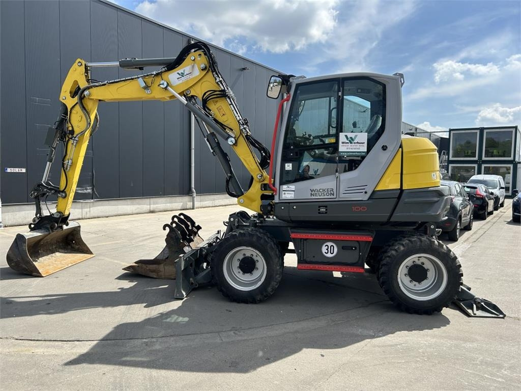 Wacker Neuson EW100 (9020) - Hjulgraver: bilde 1 Wacker Neuson EW100 (9020) - Hjulgraver: bilde 1