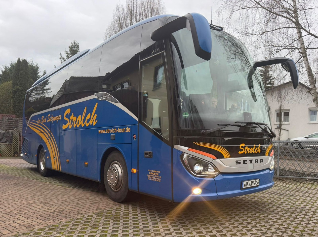 Setra S 511 HD (Küche*WC*DE-Bus*260.tKm) - Turistbuss: bilde 1 Setra S 511 HD (Küche*WC*DE-Bus*260.tKm) - Turistbuss: bilde 1