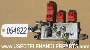 MERLO STEUERBLOCK SCHALTUNG/HANDBR. Nr. 054622 - Hydraulisk ventil for Teleskoplastere: bilde 1 MERLO STEUERBLOCK SCHALTUNG/HANDBR. Nr. 054622 - Hydraulisk ventil for Teleskoplastere: bilde 1